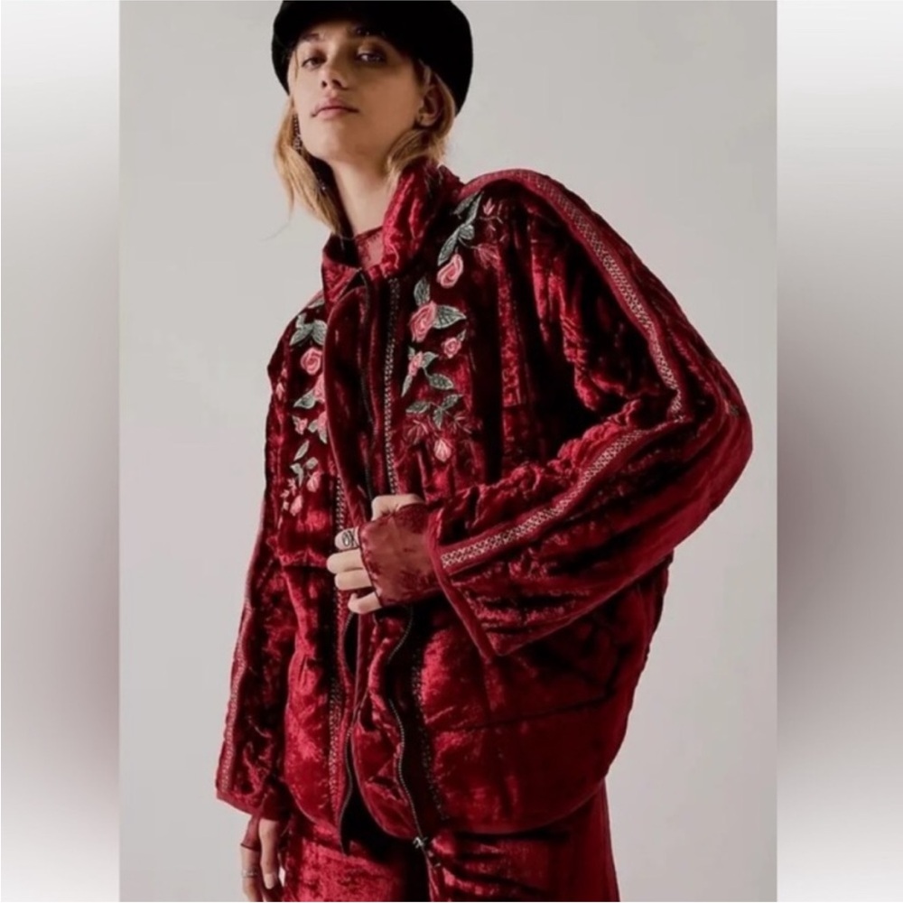 Free People FP x Anna Sui Dolman Quilted Jacket - Picture 6 of 11